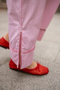 Dandan PJ set - pink stripes