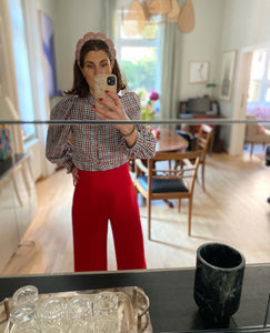 2 of Hearts shirt - autumn checks