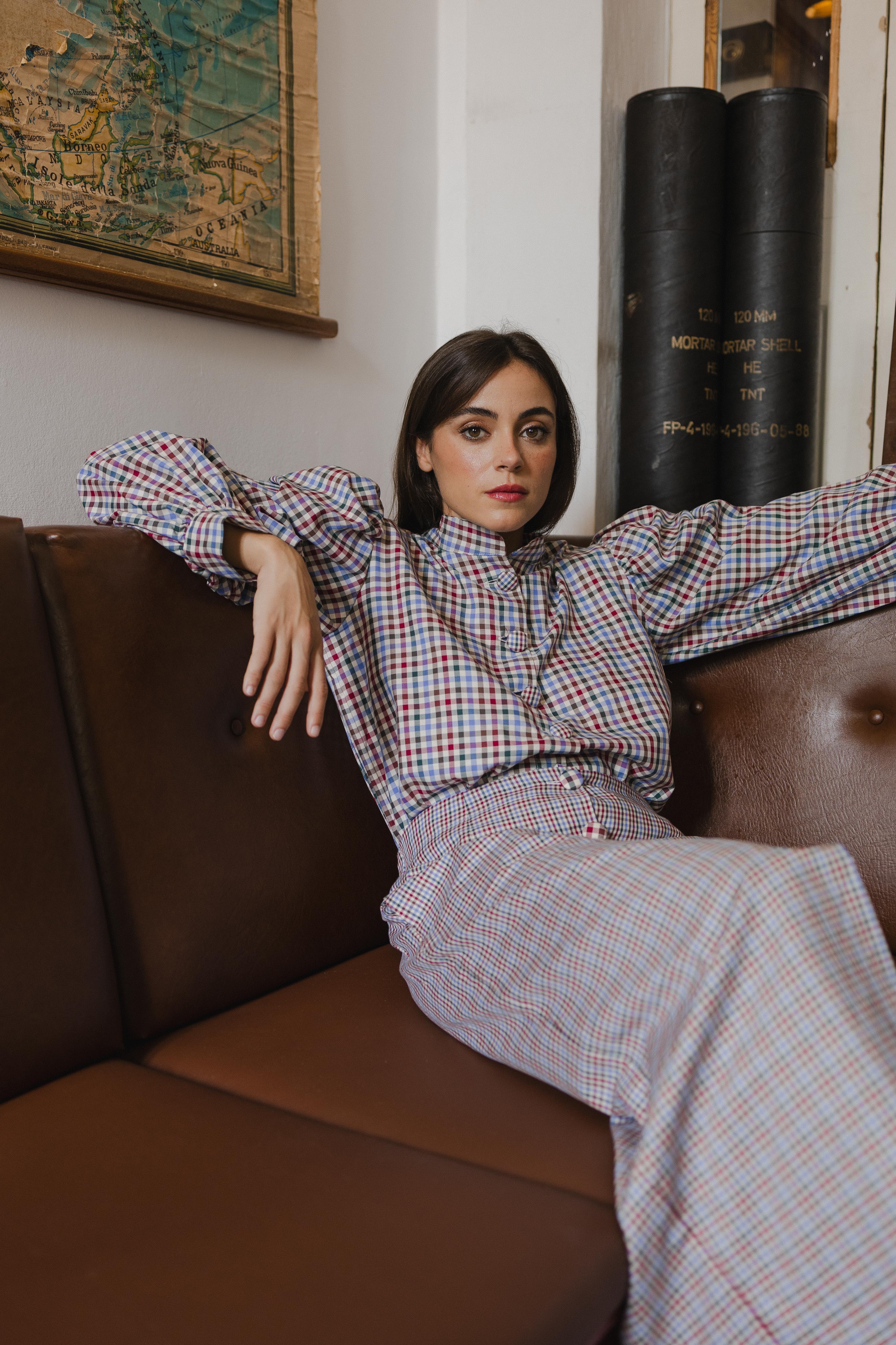 2 of Hearts shirt - autumn checks