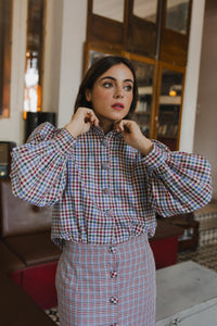 2 of Hearts shirt - autumn checks