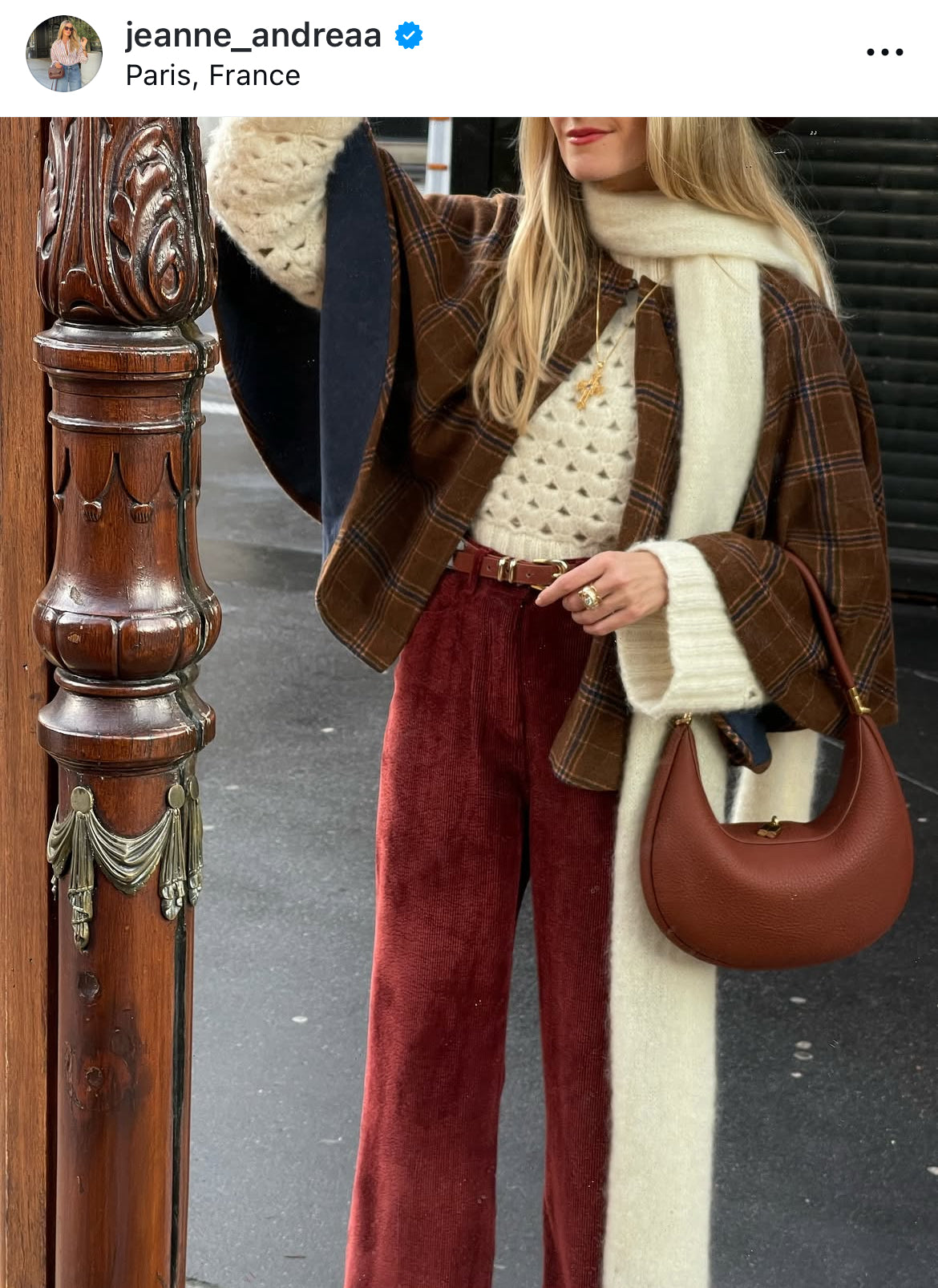 Mary cropped cape - wool checks