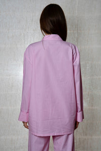 She & Him_PJ_Set_Pink stripes - back