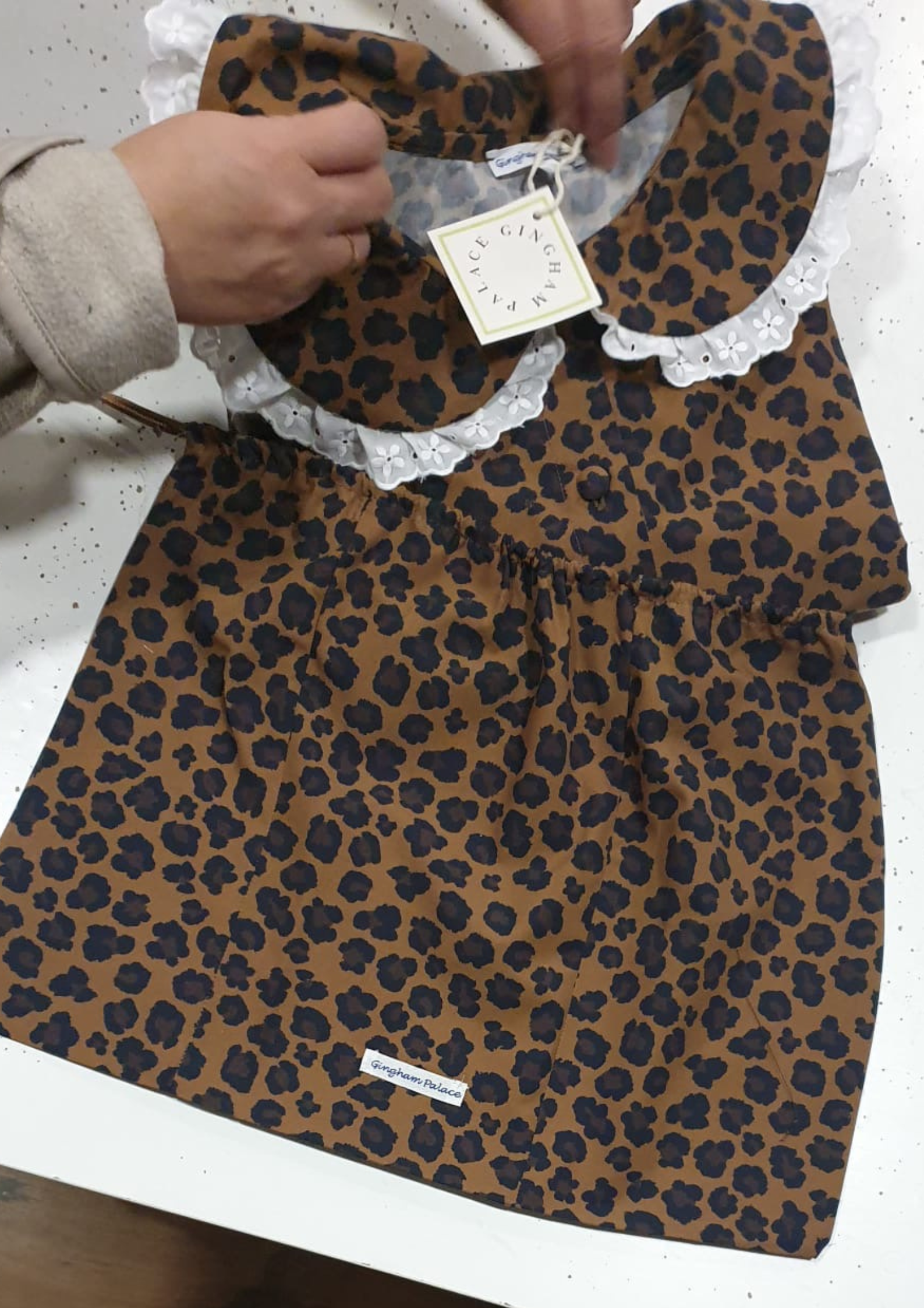 Skye (in & out) PJ set - leopard print