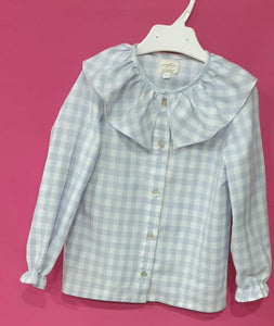 Federica shirt for girls - various colours - Gingham Palace