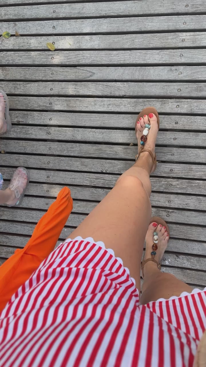 Mia culottes - Red stripes