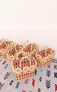 Stripes & Flowers crossbody bag - Gingham Palace